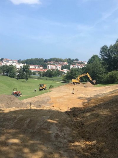 Golf de La Nivelle, <p>Remodelage et rénovation</p>
